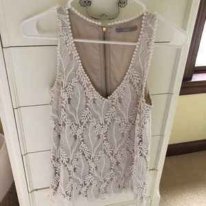 Tart White Overlay Top!